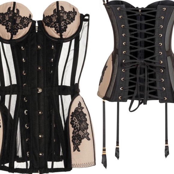 Agent provocateur Demelza lace tulle corset NWOT - Picture 7 of 8